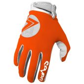 Seven Annex 7 Dot Youth Gloves - Flo Orange