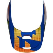 Fox V1 Helmet Visor - OKTIV Blue