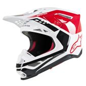 Alpinestars Helmet Supertech SM8 Triple Red White