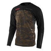 Troy Lee Designs Scout SE Jersey Systems Camo Green