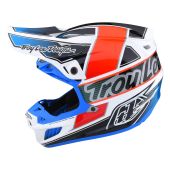 Troy Lee Designs Se5 Ece Composite Mips Helmet Team Orange/Blue  | Gear2win