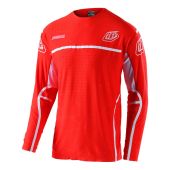 Troy Lee Designs Se Ultra Jersey Lines Red/White