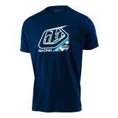 Troy Lee Designs Youth Precision 2.0 Camo Tee Navy