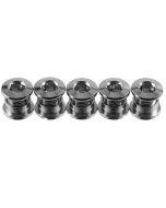 SD Chainring Bolts 5 set cr-mo Chrome